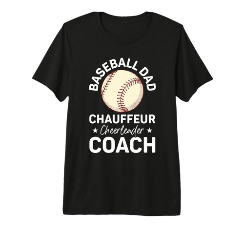 Fathers Day Baseball Dad Parent Tri T-Shirt - Fun Novelty Design Unisex - T-Shirt, Sweatshirt, Hoodie
