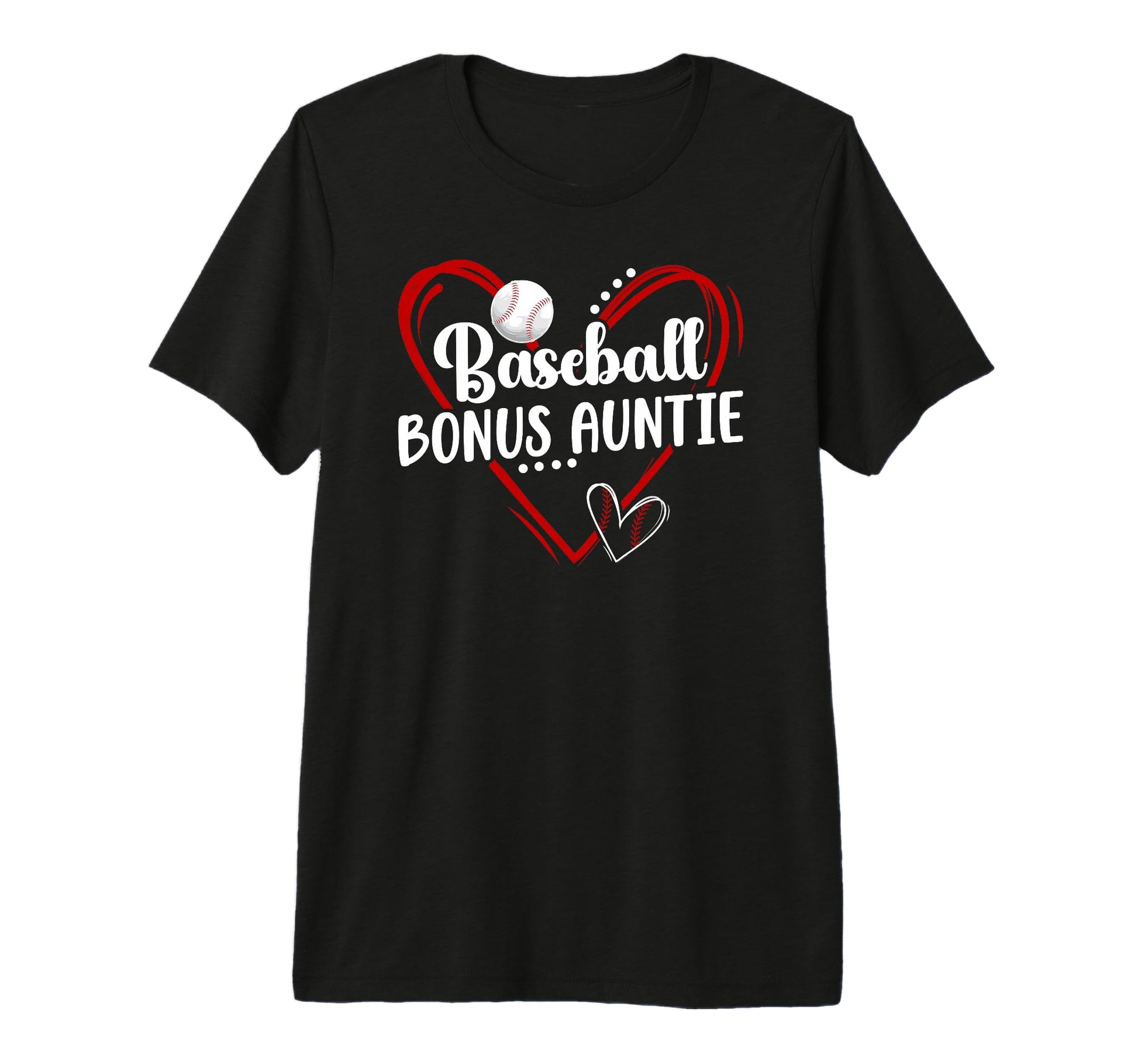 Baseball Bonus Auntie Baseball Player T-Shirt - Streetwear Style Unisex - T-Shirt, Sweatshirt, Hoodie