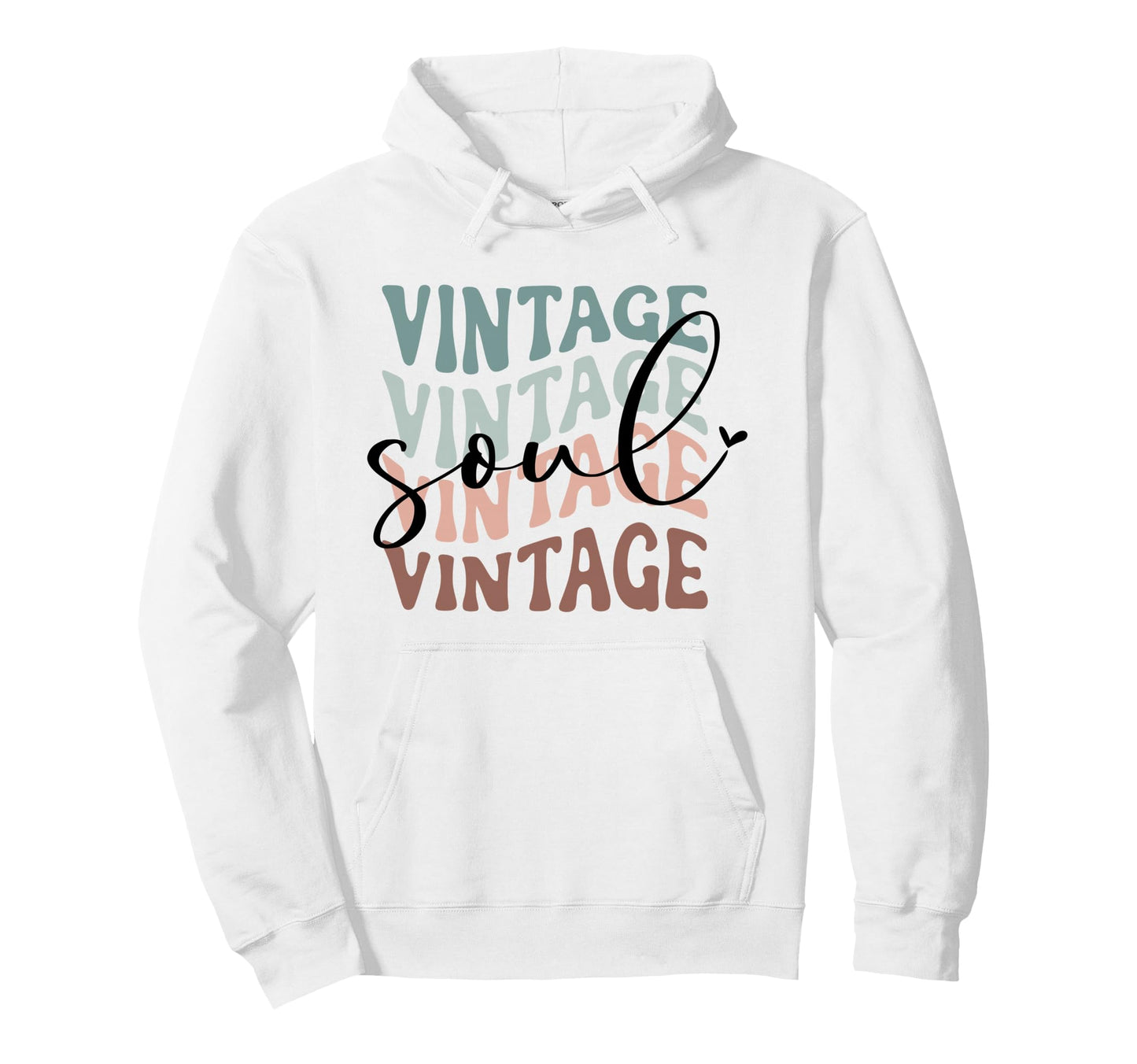 Soul Boho Hippie Colorful Hoodie - Custom Art Print for Adults - T-Shirt, Sweatshirt, Hoodie