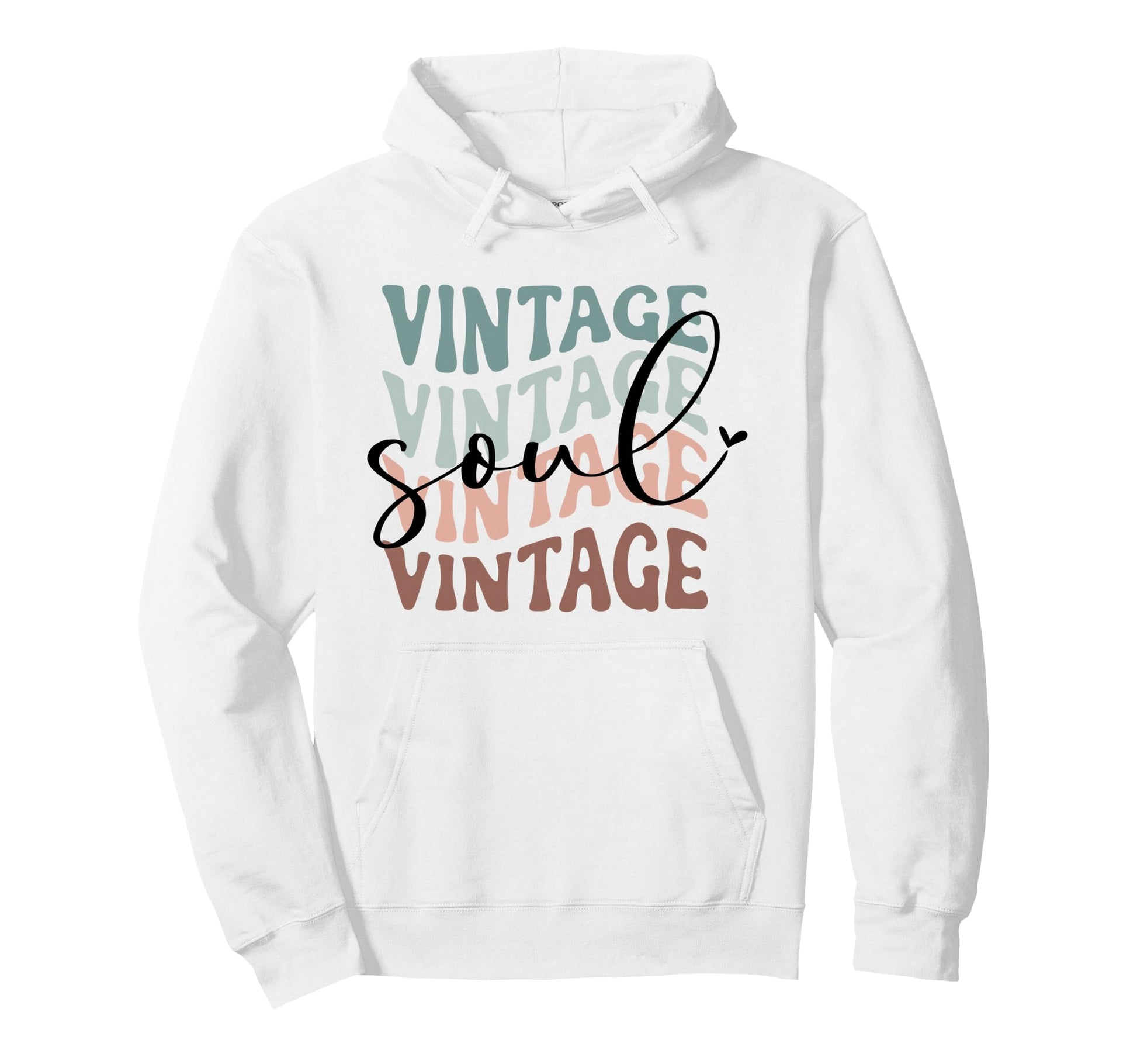 Soul Boho Hippie Colorful Hoodie - Custom Art Print for Adults - T-Shirt, Sweatshirt, Hoodie