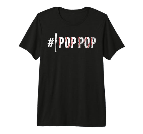 Mens 1 Pop Pop Baseball Pop Pop Baseball T-Shirt - Trendy Graphic Unisex - T-Shirt, Sweatshirt, Hoodie