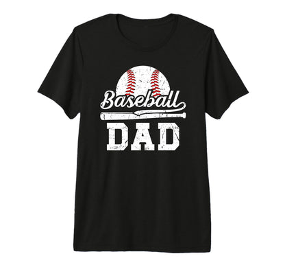 Mens Baseball Dad Baseball Player Dad T-Shirt - Trendy Graphic Men Women - T-Shirt, Sweatshirt, Hoodie