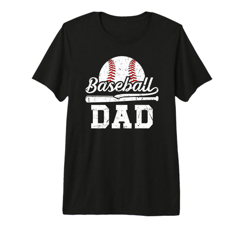 Mens Baseball Dad Baseball Player Dad T-Shirt - Trendy Graphic Men Women - T-Shirt, Sweatshirt, Hoodie