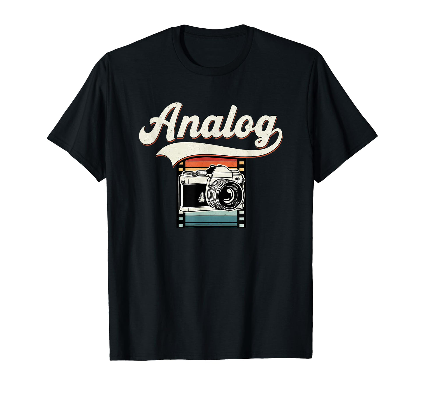 Analogue Camera Photography Lovers T-Shirt - Minimalist Print for Adults - T-Shirt, Sweatshirt, Hoodie