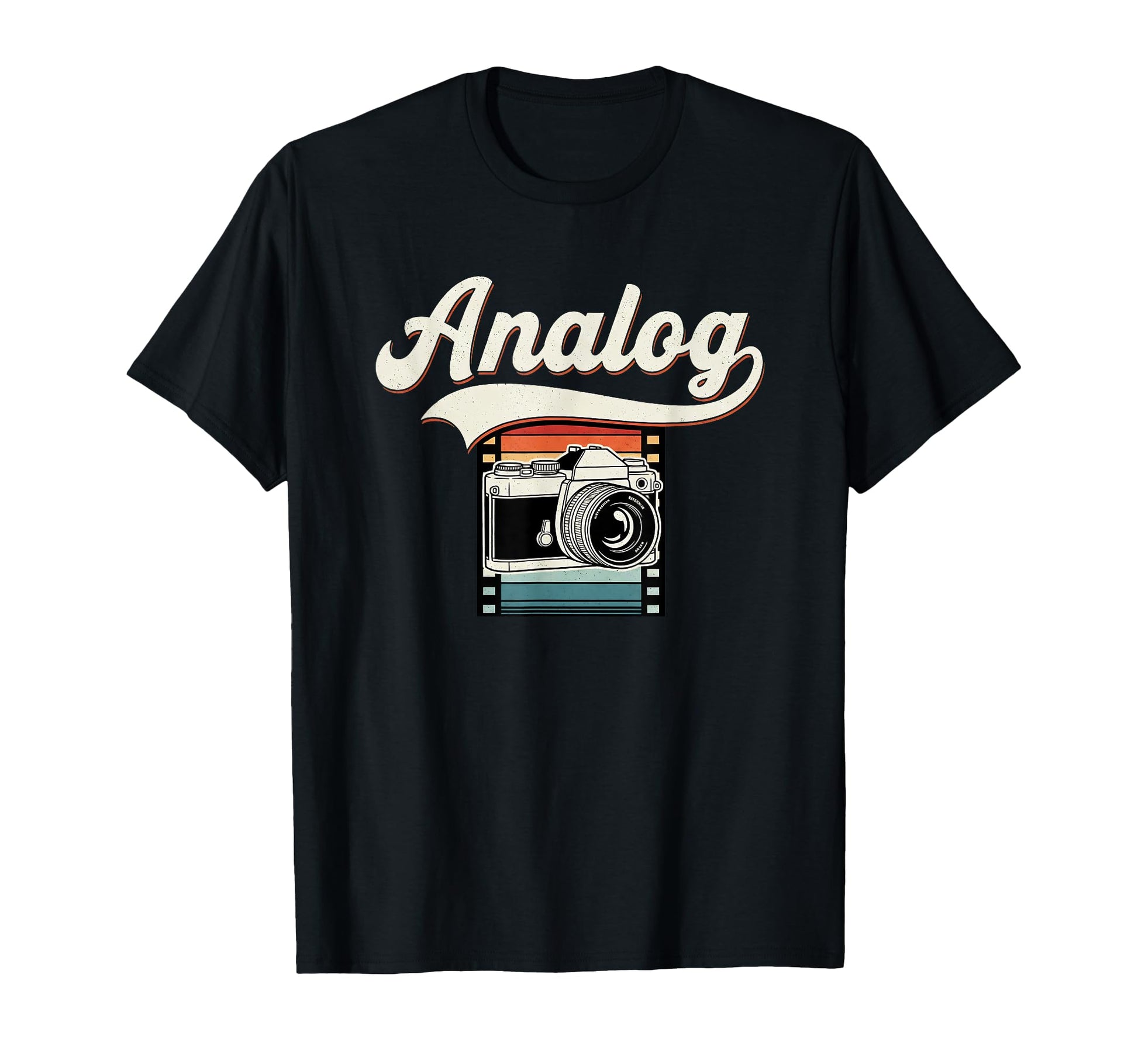 Analogue Camera Photography Lovers T-Shirt - Minimalist Print for Adults - T-Shirt, Sweatshirt, Hoodie