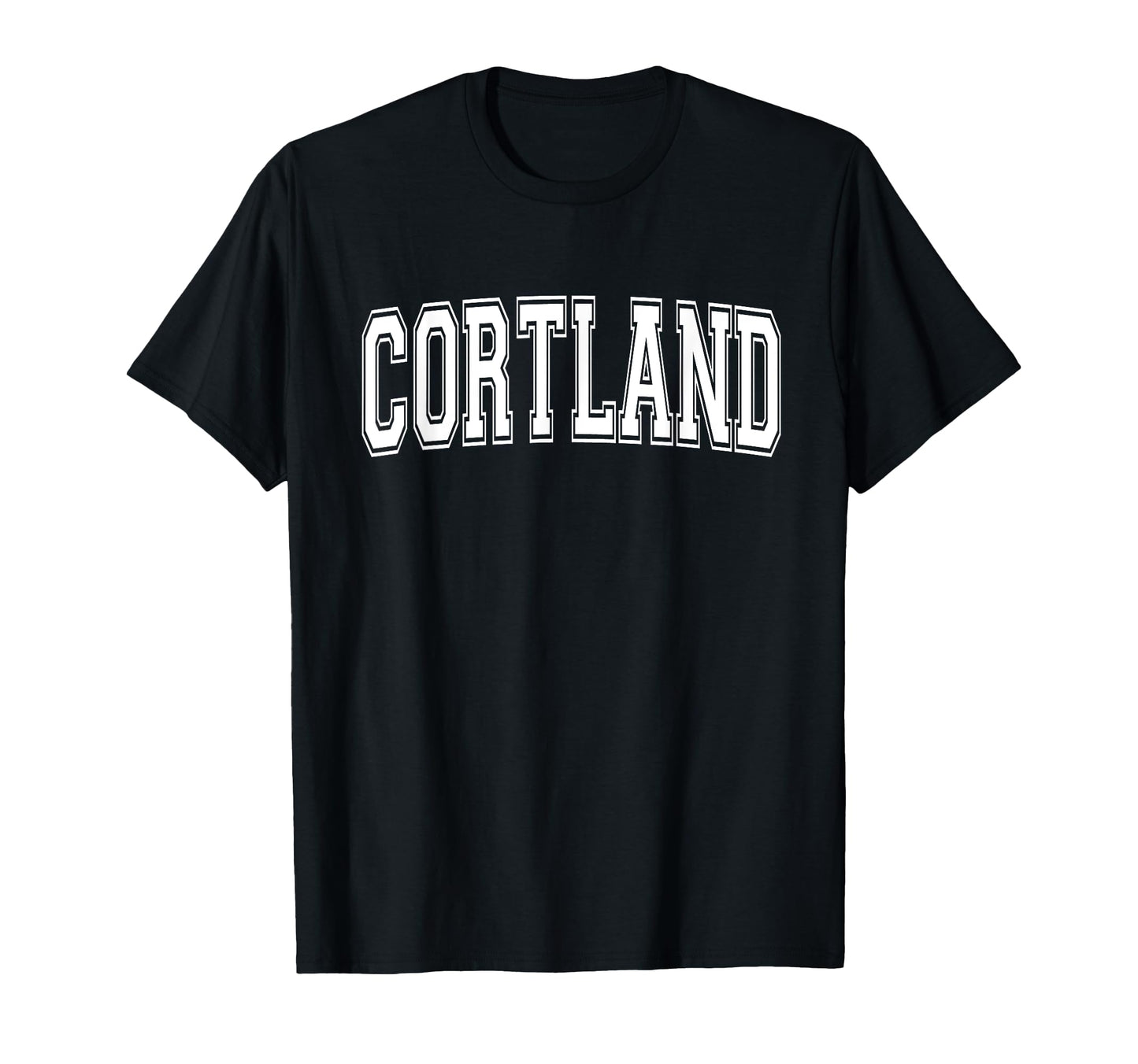 Cortland Ny New York Usa Sports T-Shirt - Casual Everyday Wear Unisex - T-Shirt, Sweatshirt, Hoodie