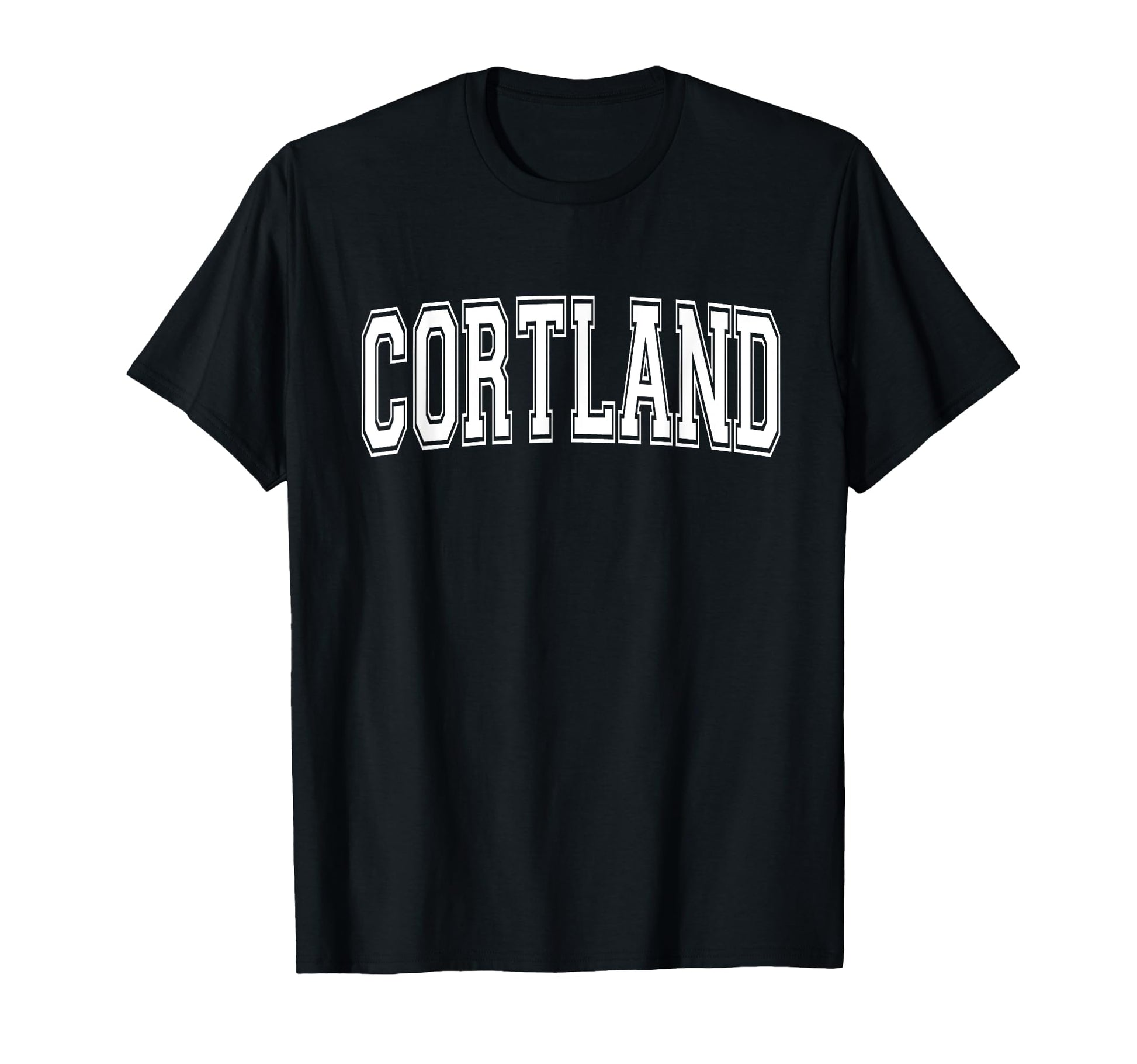Cortland Ny New York Usa Sports T-Shirt - Casual Everyday Wear Unisex - T-Shirt, Sweatshirt, Hoodie