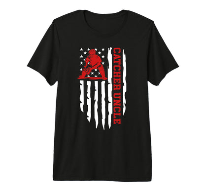 Mens Baseball Catcher Uncle Baseball T-Shirt - Novelty Apparel Unisex - T-Shirt, Sweatshirt, Hoodie