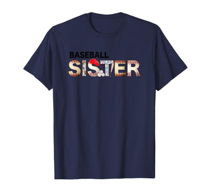 Baseball Sister Love Team Spirit T-Shirt - Fun Novelty Design for Adults - T-Shirt, Sweatshirt, Hoodie