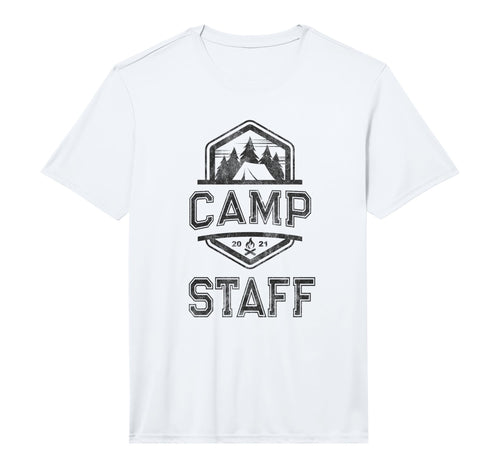 Camp Staff Campground Crew Campsite T-Shirt - Casual Everyday Wear Unisex - T-Shirt, Sweatshirt, Hoodie