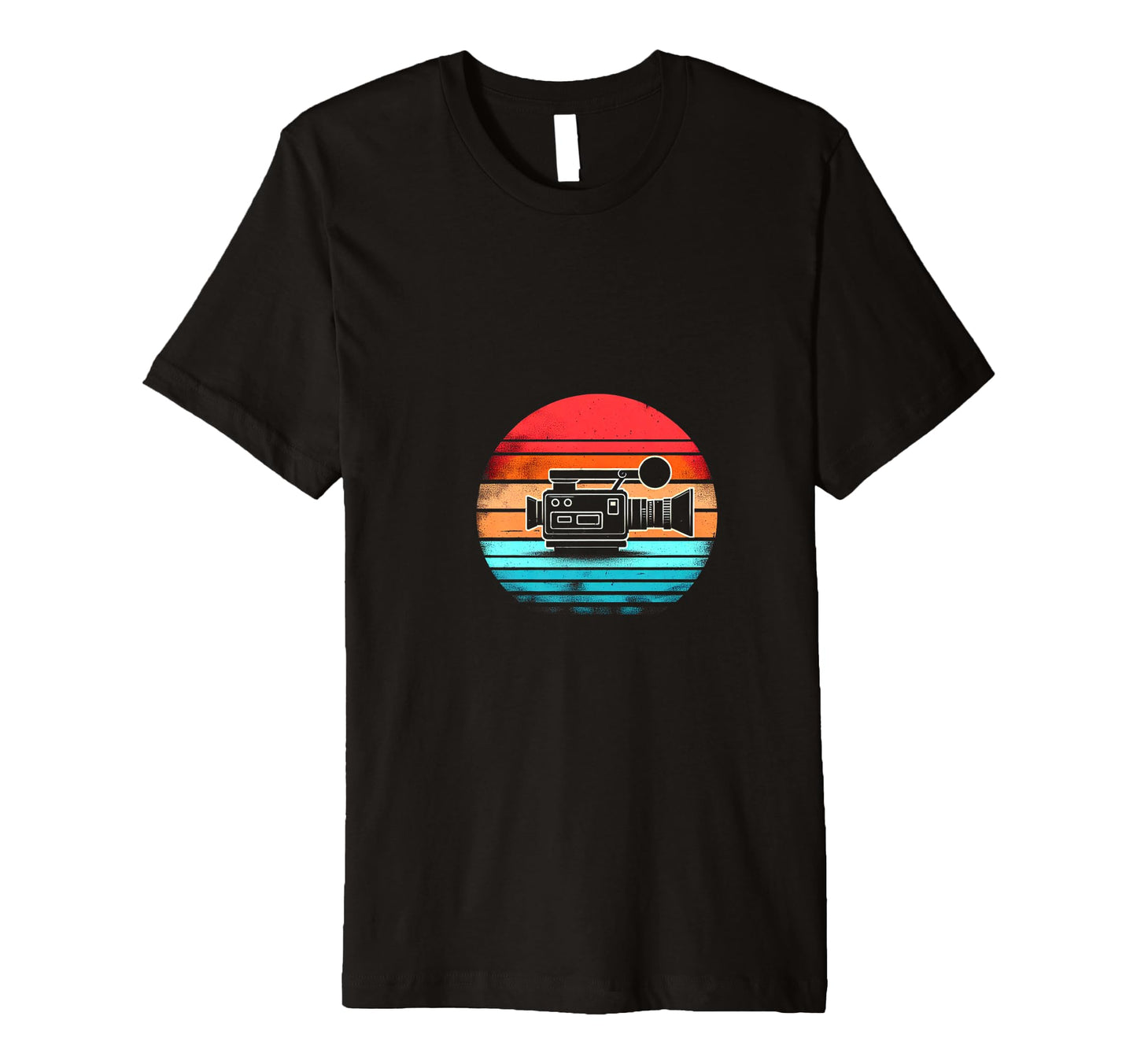 Camera Sunset T-Shirt - Unique Graphic for Adults - T-Shirt, Sweatshirt, Hoodie