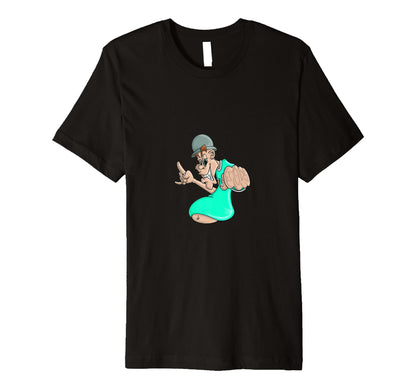 Old School Hip Hop B Character T-Shirt - Unique Graphic Unisex - T-Shirt, Sweatshirt, Hoodie
