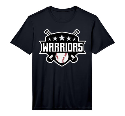 Warriors Baseball Sports Game Day Spirit T-Shirt - Graphic Print Men Women - T-Shirt, Sweatshirt, Hoodie