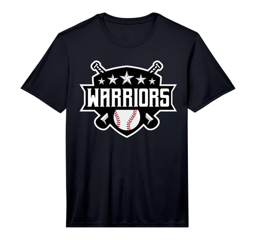 Warriors Baseball Sports Game Day Spirit T-Shirt - Graphic Print Men Women - T-Shirt, Sweatshirt, Hoodie