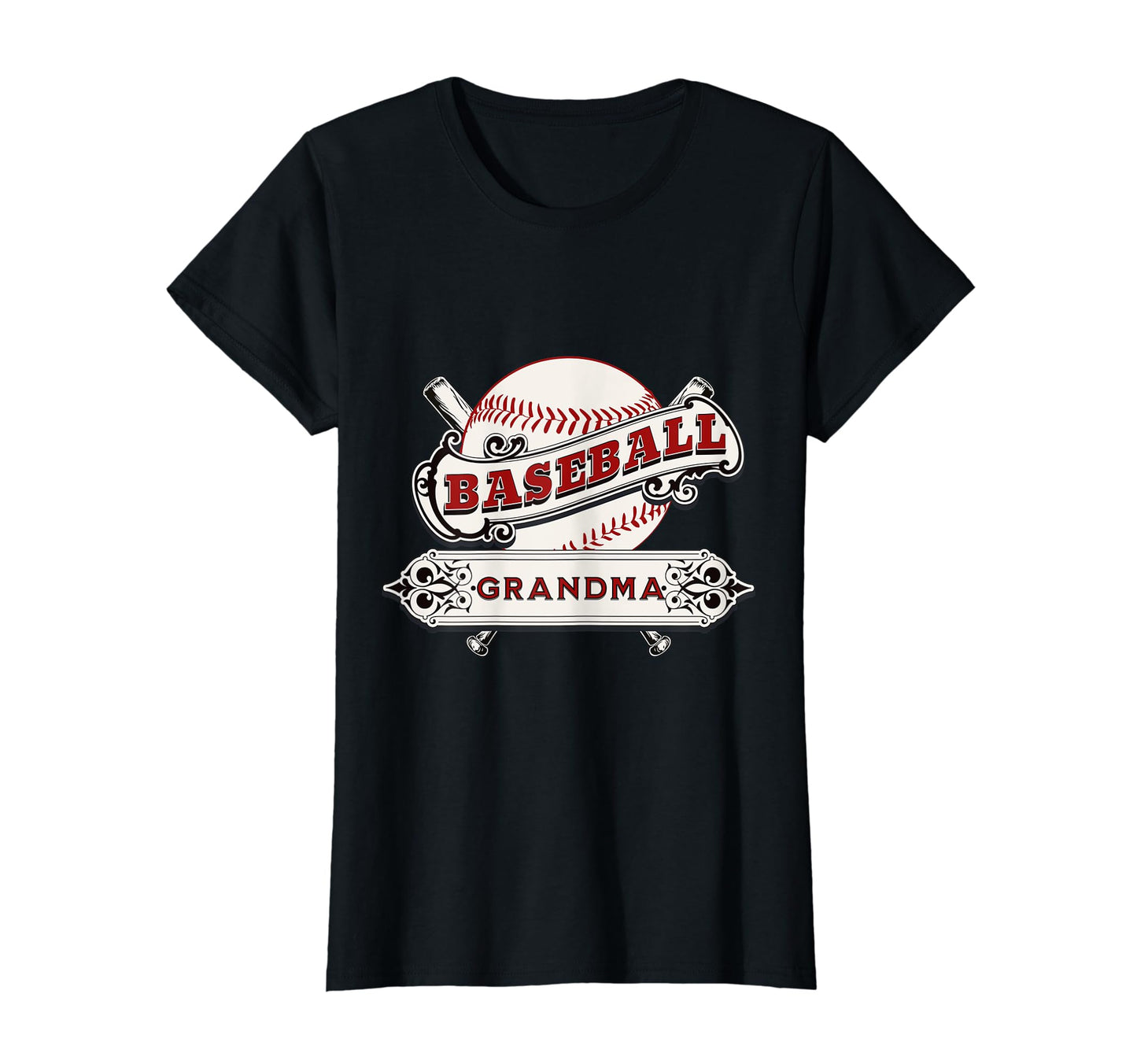 Baseball Grandma Game Day Support Gift T-Shirt - Unique Graphic Unisex - T-Shirt, Sweatshirt, Hoodie