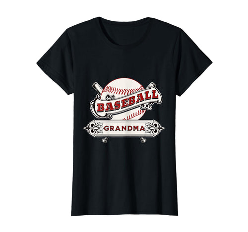 Baseball Grandma Game Day Support Gift T-Shirt - Unique Graphic Unisex - T-Shirt, Sweatshirt, Hoodie