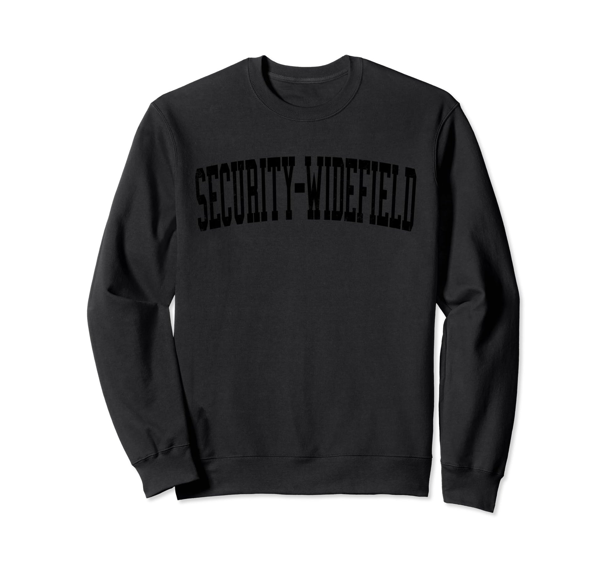 Security Widefield Co Distressed Sweatshirt - Graphic Print Men Women - T-Shirt, Sweatshirt, Hoodie