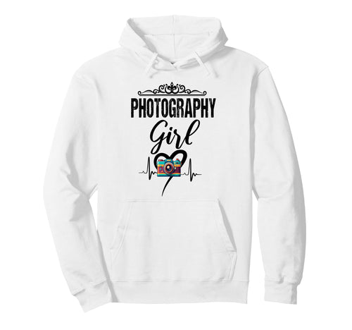 Womens Funny Photographer Camera Hoodie - Casual Everyday Wear for Adults - T-Shirt, Sweatshirt, Hoodie
