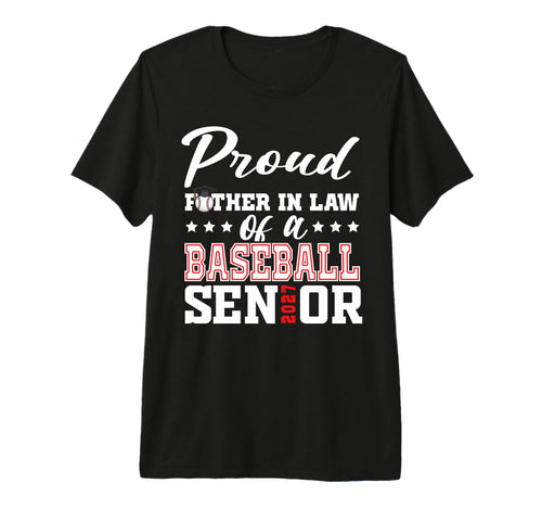 Proud Father Law Baseball Senior 2027 T-Shirt - Trendy Graphic Men Women - T-Shirt, Sweatshirt, Hoodie