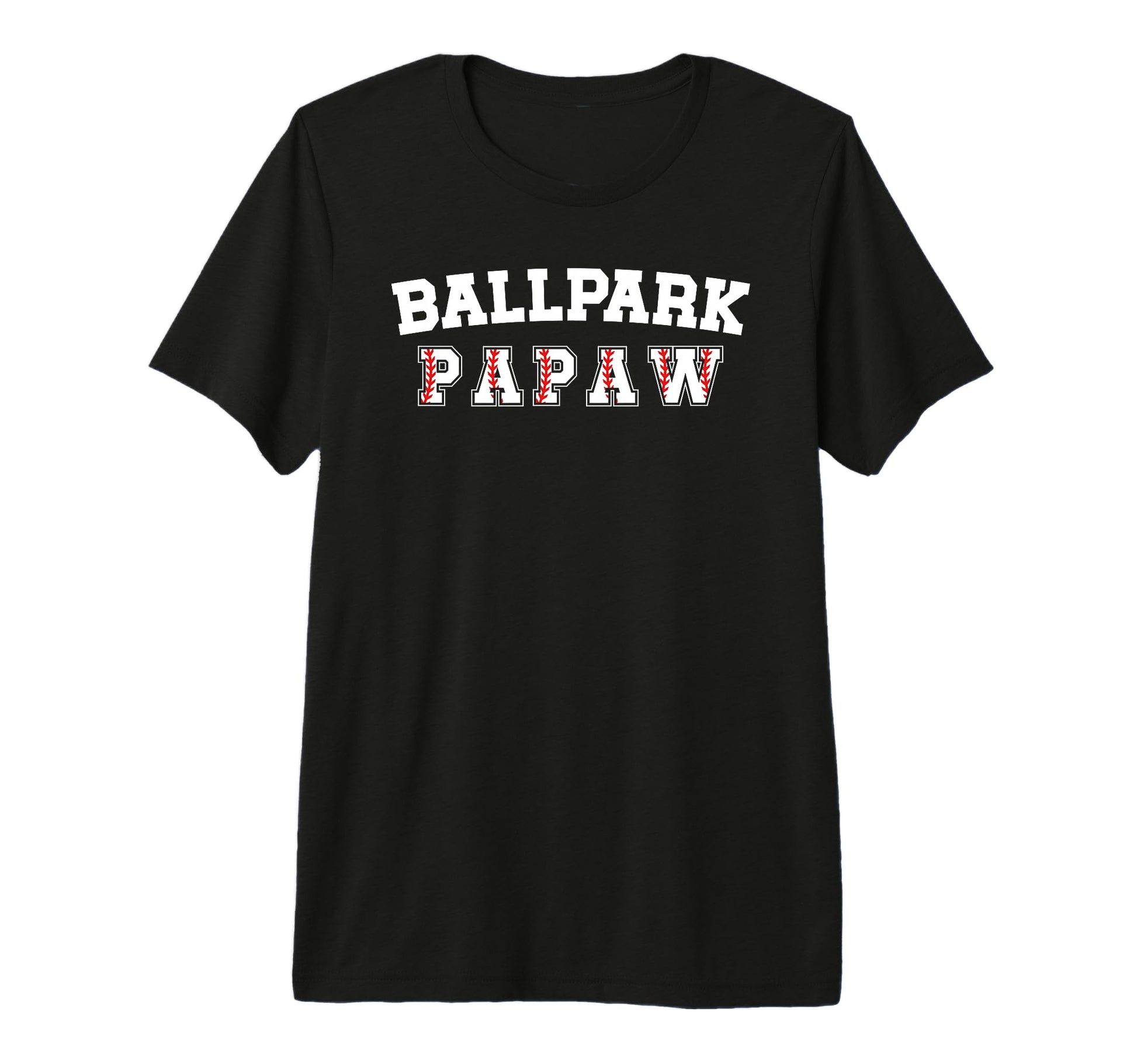 Mens Ballpark Papaw Baseball Papaw T-Shirt - Novelty Apparel Unisex - T-Shirt, Sweatshirt, Hoodie