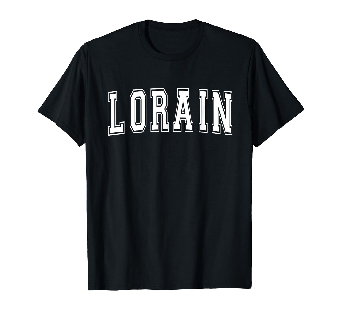 Lorain Oh Ohio Usa Sports Varsity T-Shirt - Novelty Apparel for Adults - T-Shirt, Sweatshirt, Hoodie