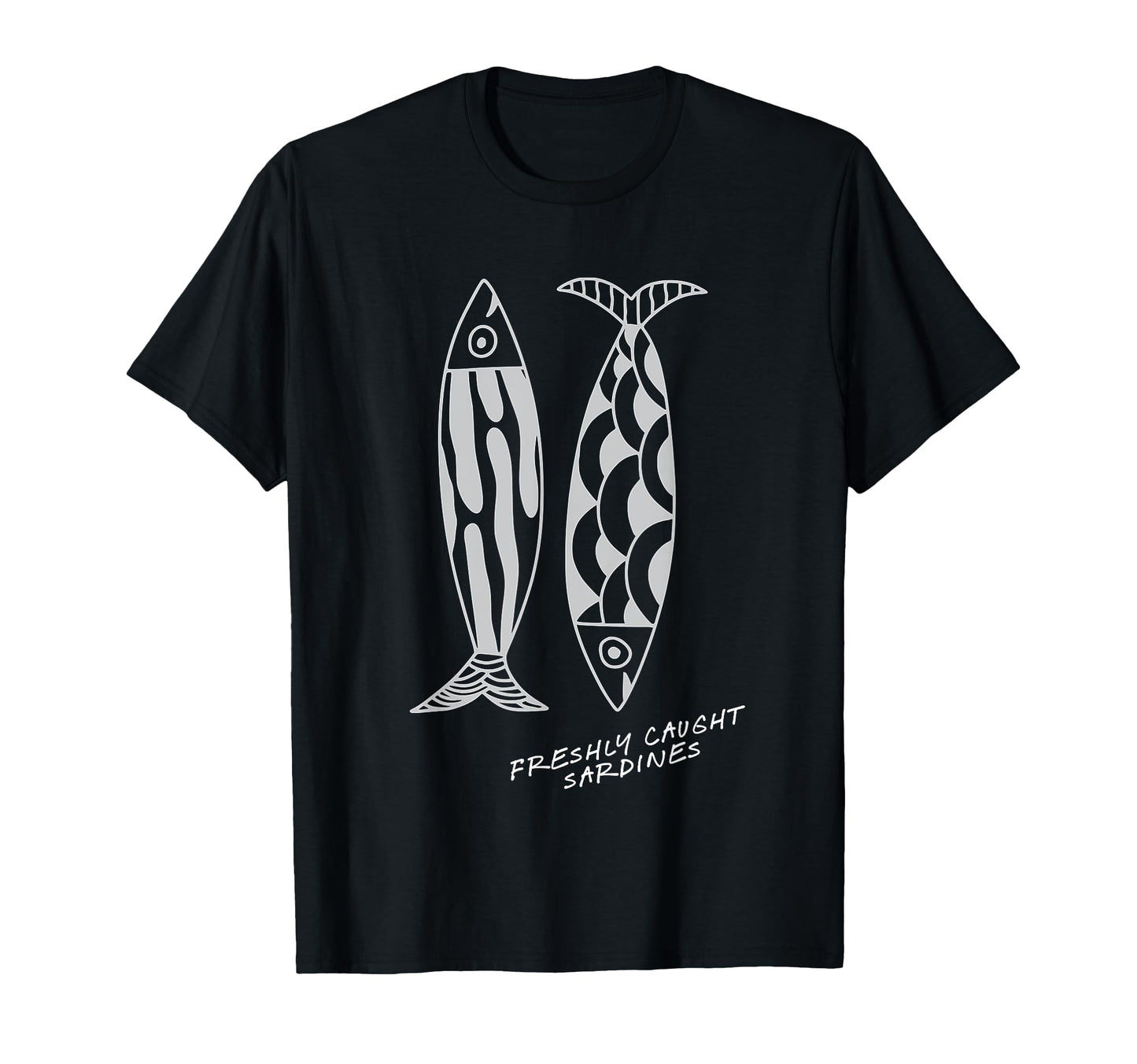 Sardines Fisherman Aesthetic T-Shirt - Streetwear Style for Adults - T-Shirt, Sweatshirt, Hoodie