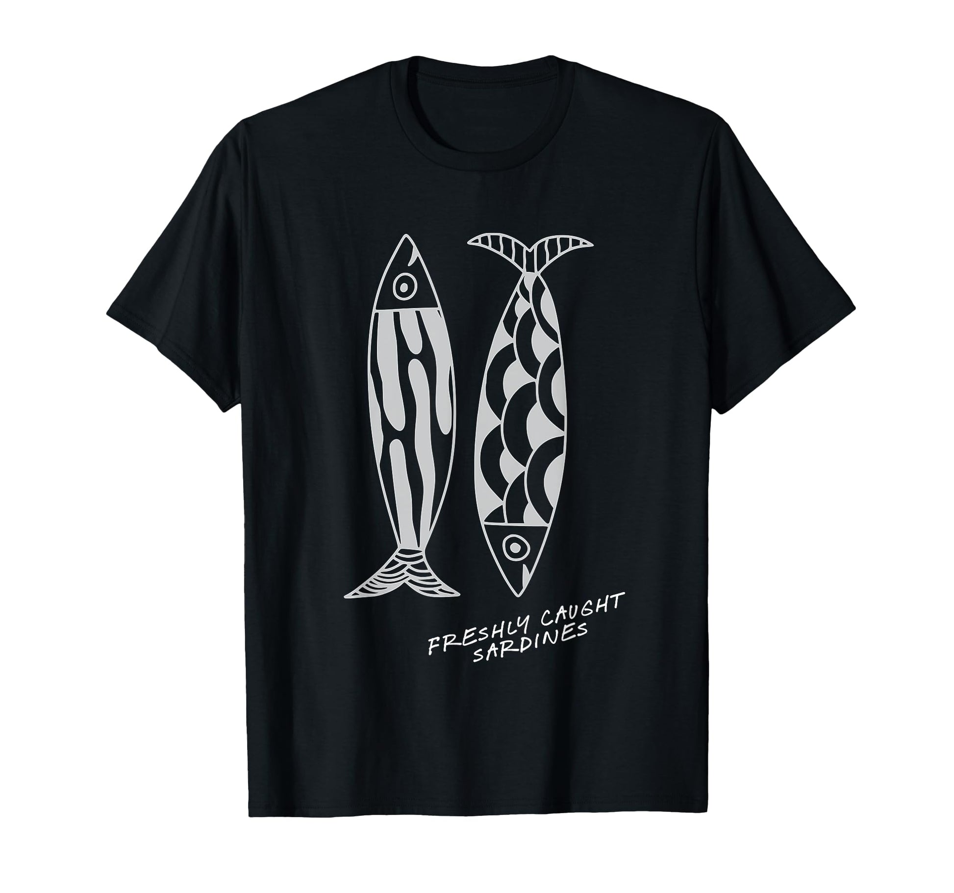 Sardines Fisherman Aesthetic T-Shirt - Streetwear Style for Adults - T-Shirt, Sweatshirt, Hoodie