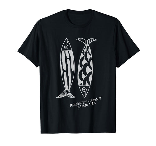 Sardines Fisherman Aesthetic T-Shirt - Streetwear Style for Adults - T-Shirt, Sweatshirt, Hoodie