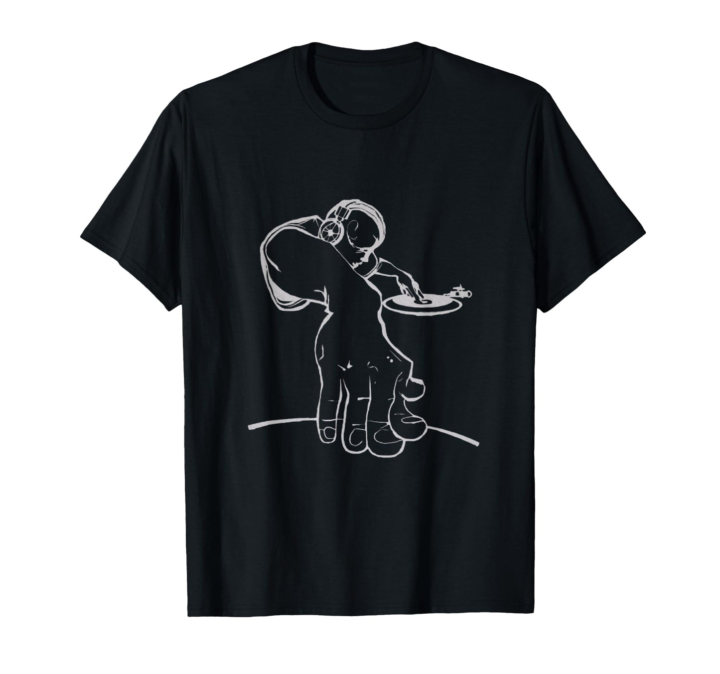 Raised Old School Hip Hop Dj Turntable T-Shirt - Trendy Graphic Men Women - T-Shirt, Sweatshirt, Hoodie