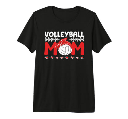 Volleyball Mom Game Day Funny Sports T-Shirt - Graphic Print Men Women - T-Shirt, Sweatshirt, Hoodie
