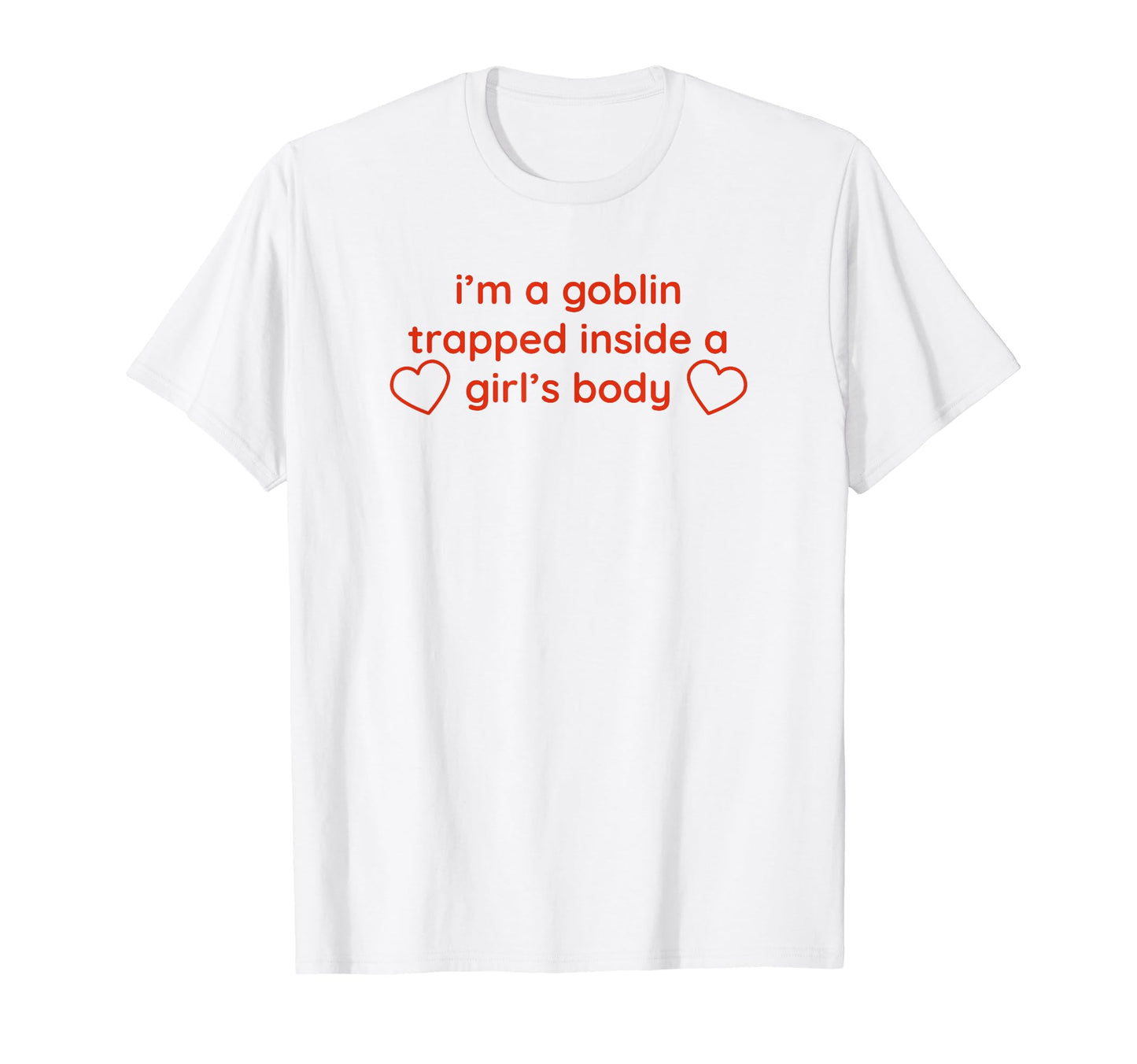 Im Goblin Trapped Inside Body Y2K T-Shirt - Custom Art Print Unisex - T-Shirt, Sweatshirt, Hoodie