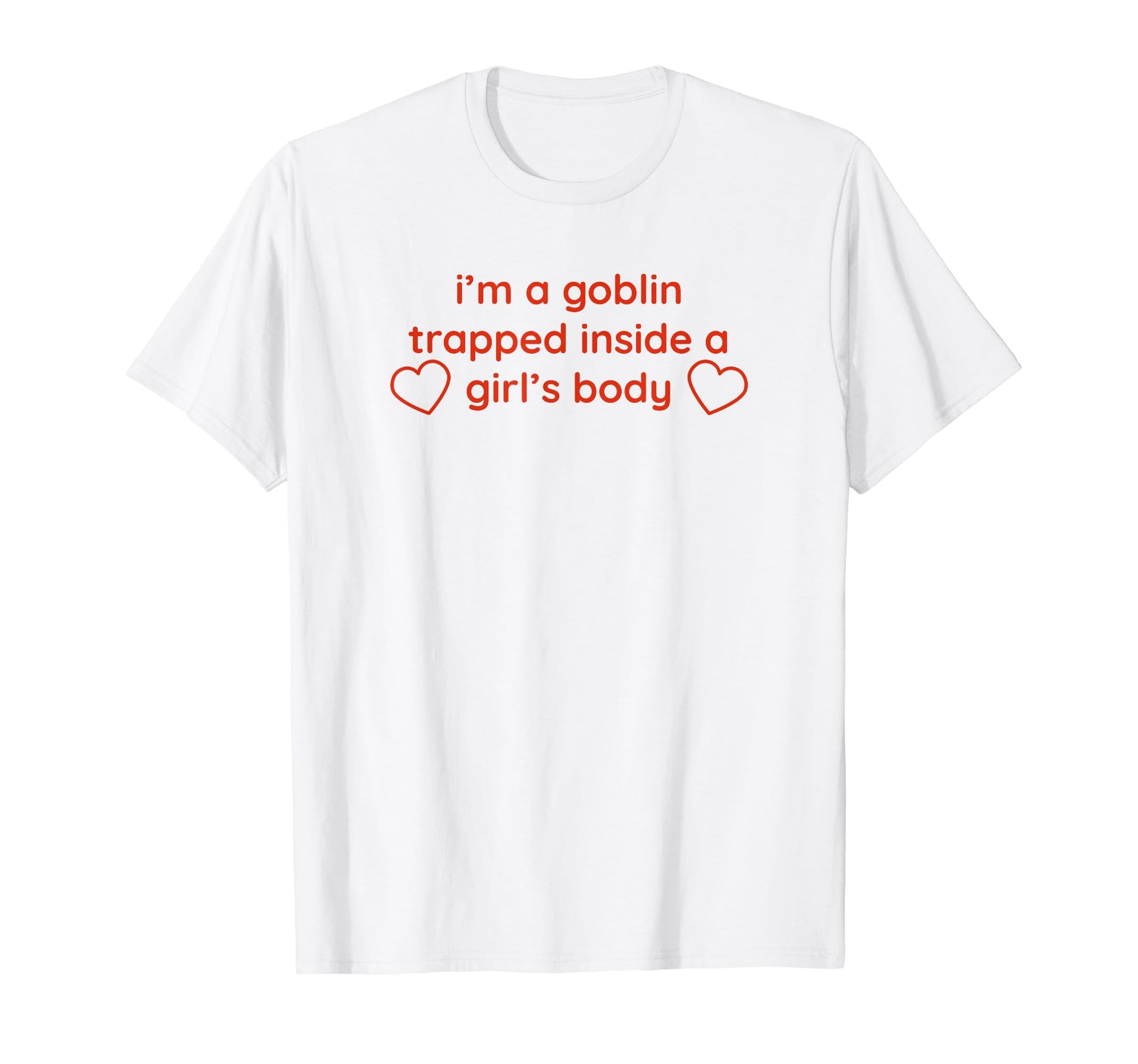 Im Goblin Trapped Inside Body Y2K T-Shirt - Custom Art Print Unisex - T-Shirt, Sweatshirt, Hoodie