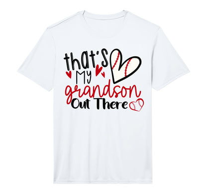 Mens Thats My Grandson Out There Baseball T-Shirt - Unique Graphic Unisex - T-Shirt, Sweatshirt, Hoodie