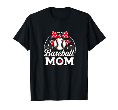 Baseball Mom Little League Sports T-Shirt - Fun Novelty Design Men Women - T-Shirt, Sweatshirt, Hoodie