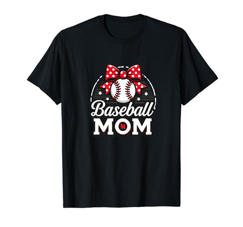Baseball Mom Little League Sports T-Shirt - Fun Novelty Design Men Women - T-Shirt, Sweatshirt, Hoodie