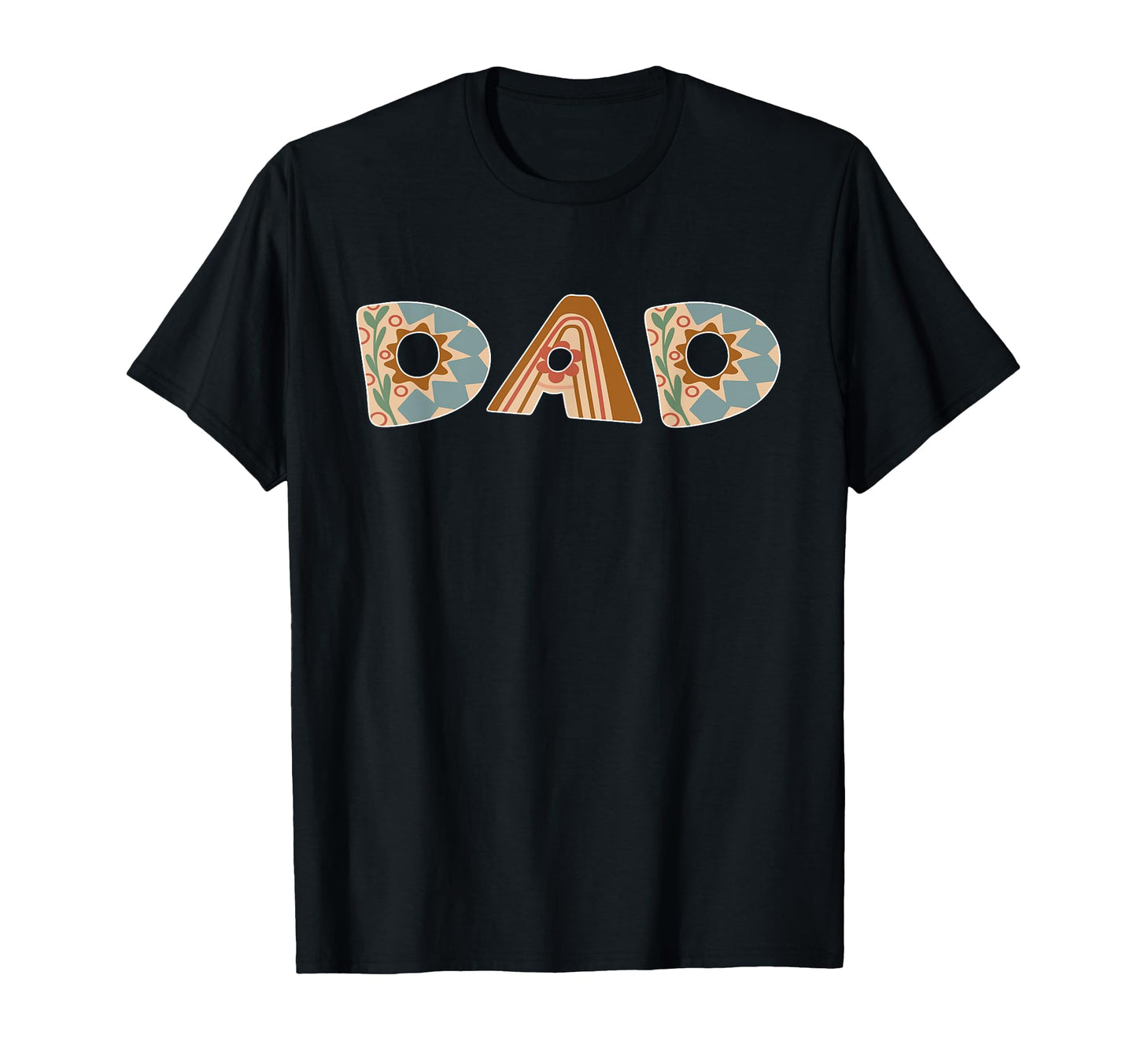 Hippie Boho Daddy Dad Birthday Party T-Shirt - Trendy Graphic for Adults - T-Shirt, Sweatshirt, Hoodie