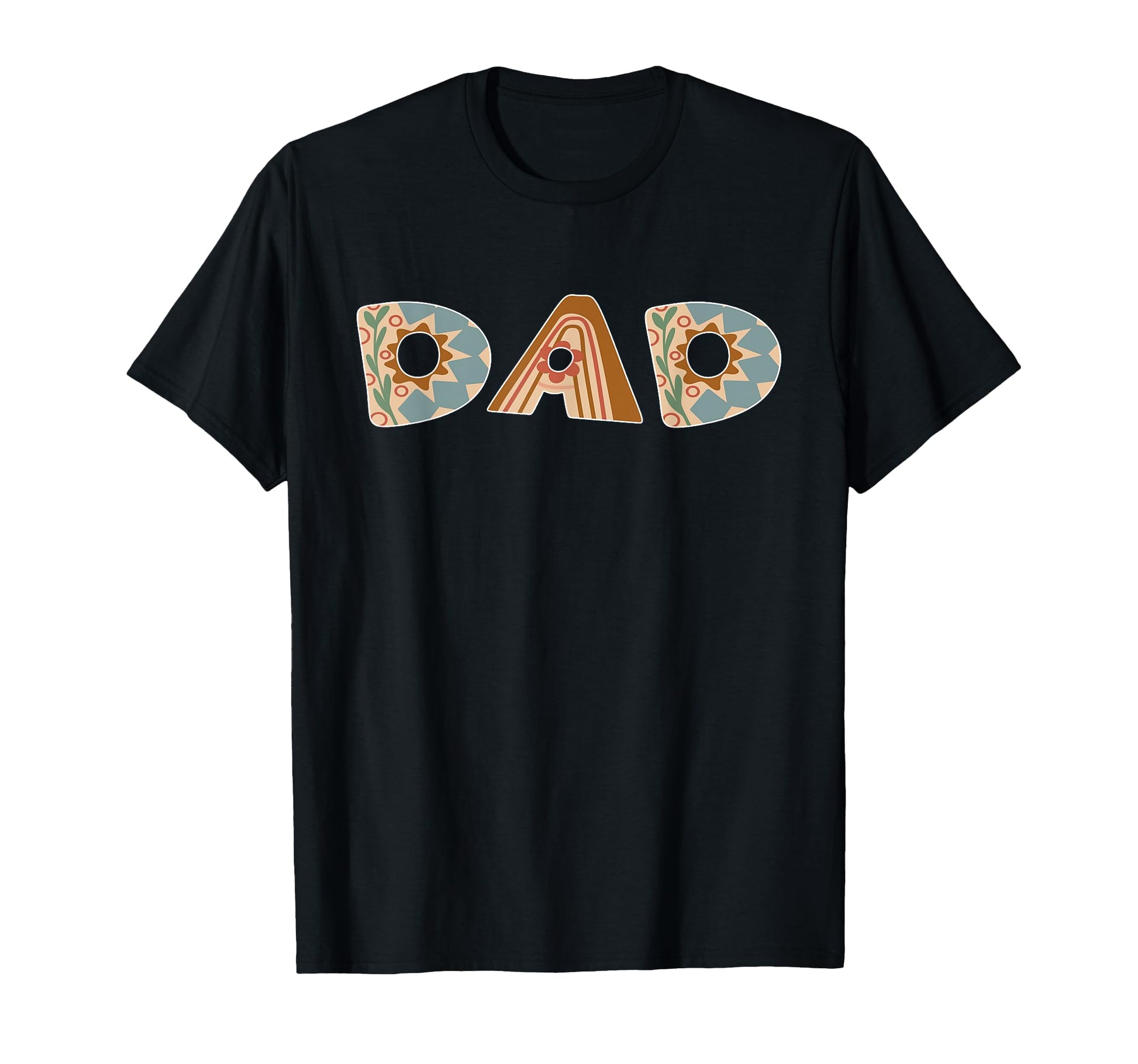 Hippie Boho Daddy Dad Birthday Party T-Shirt - Trendy Graphic for Adults - T-Shirt, Sweatshirt, Hoodie