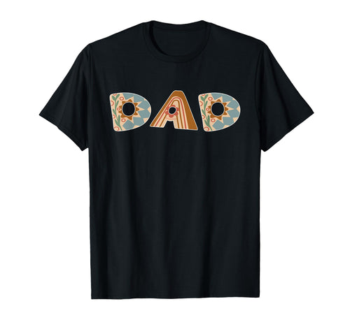Hippie Boho Daddy Dad Birthday Party T-Shirt - Trendy Graphic for Adults - T-Shirt, Sweatshirt, Hoodie