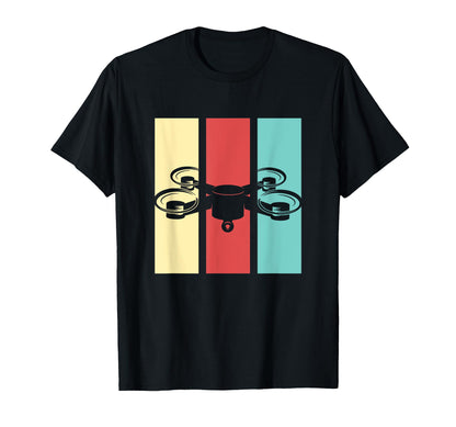 Quadcopter Fpv Drone Pilot T-Shirt - Streetwear Style Men Women - T-Shirt, Sweatshirt, Hoodie