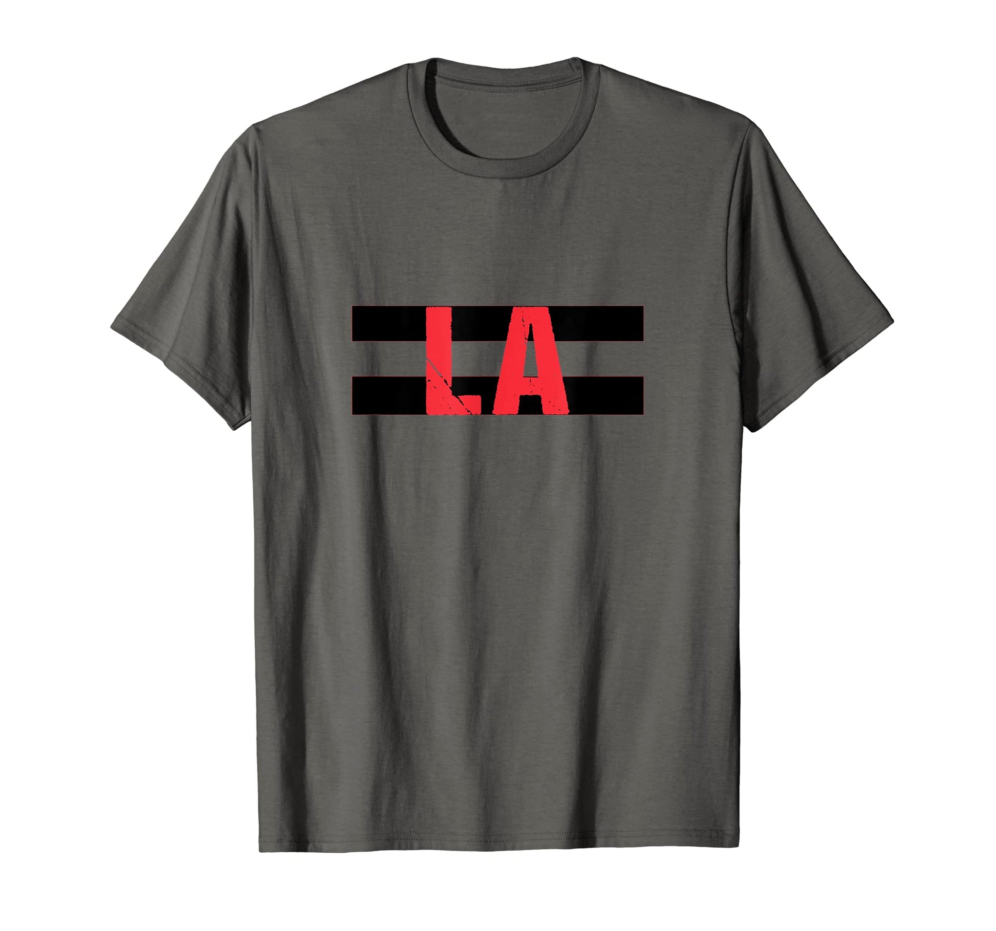 La Red Black Stripes Los Angeles La T-Shirt - Unique Graphic Men Women - T-Shirt, Sweatshirt, Hoodie