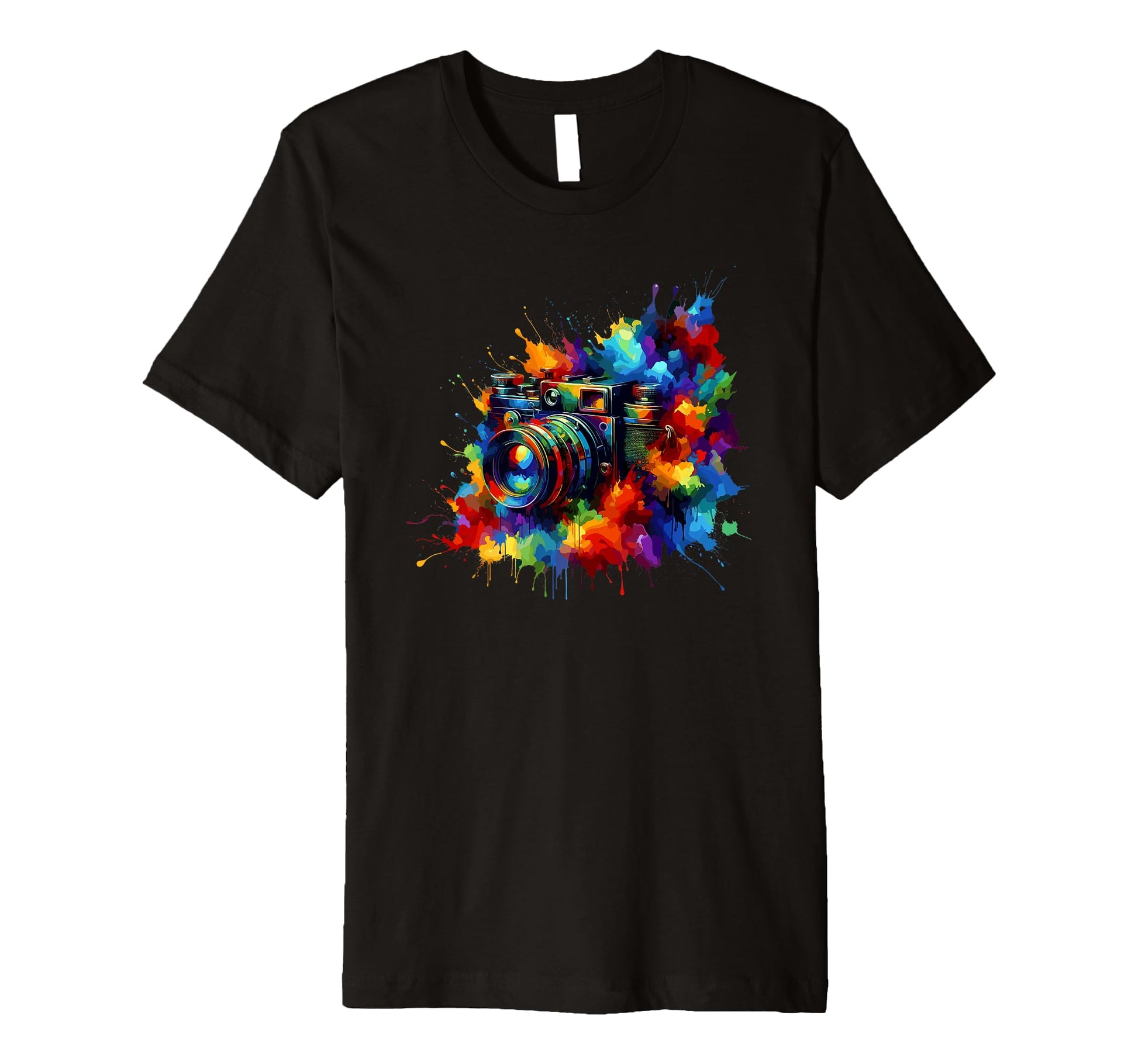 Camera Photographer Photography T-Shirt - Unique Graphic Men Women - T-Shirt, Sweatshirt, Hoodie