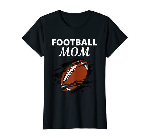 Womens Football Mom I Love Heart T-Shirt - Streetwear Style Men Women - T-Shirt, Sweatshirt, Hoodie