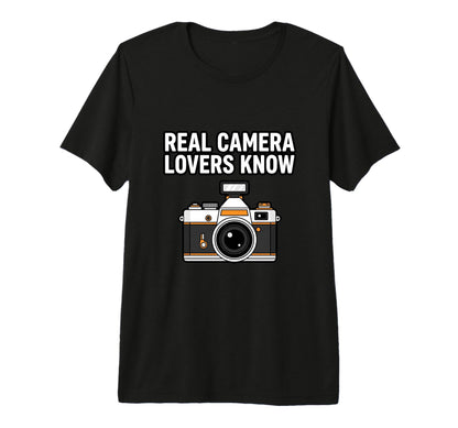 Camera Enthusiast Tri Blend T-Shirt - Trendy Graphic for Adults - T-Shirt, Sweatshirt, Hoodie