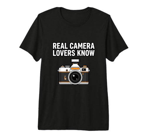 Camera Enthusiast Tri Blend T-Shirt - Trendy Graphic for Adults - T-Shirt, Sweatshirt, Hoodie