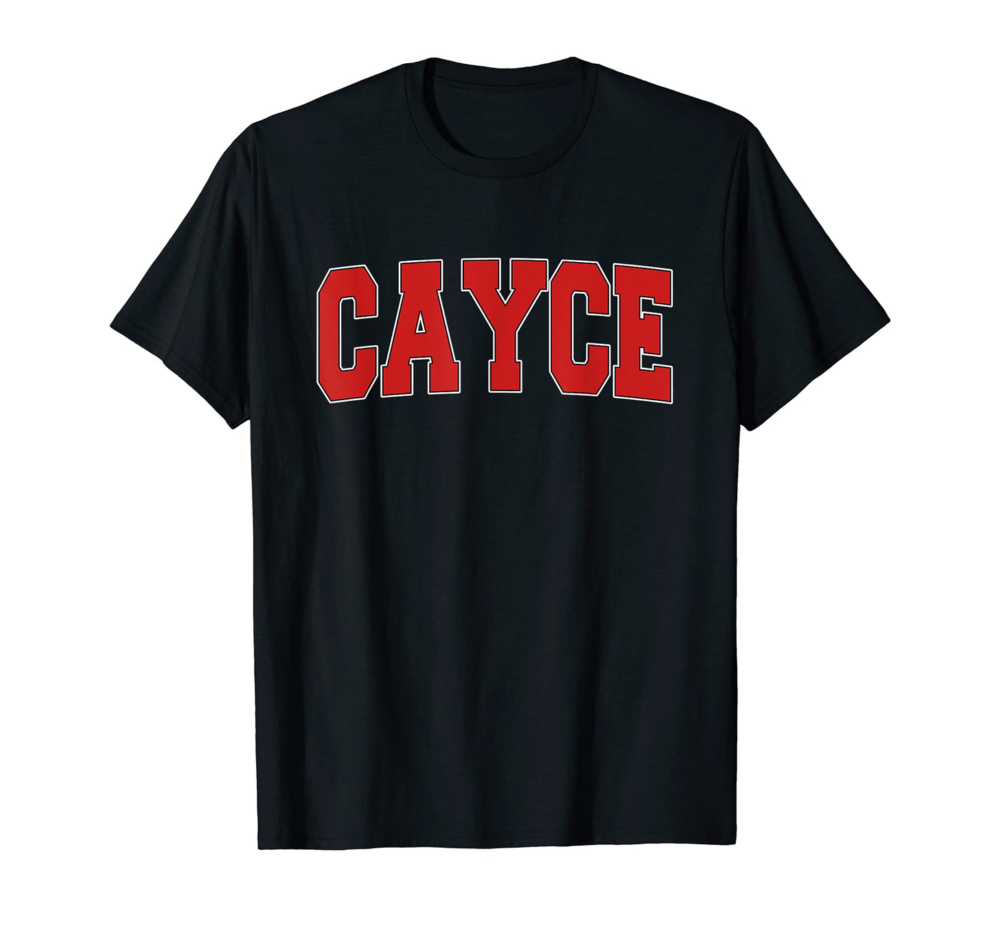 Cayce Sc South Carolina Varsity Usa T-Shirt - Minimalist Print for Adults - T-Shirt, Sweatshirt, Hoodie