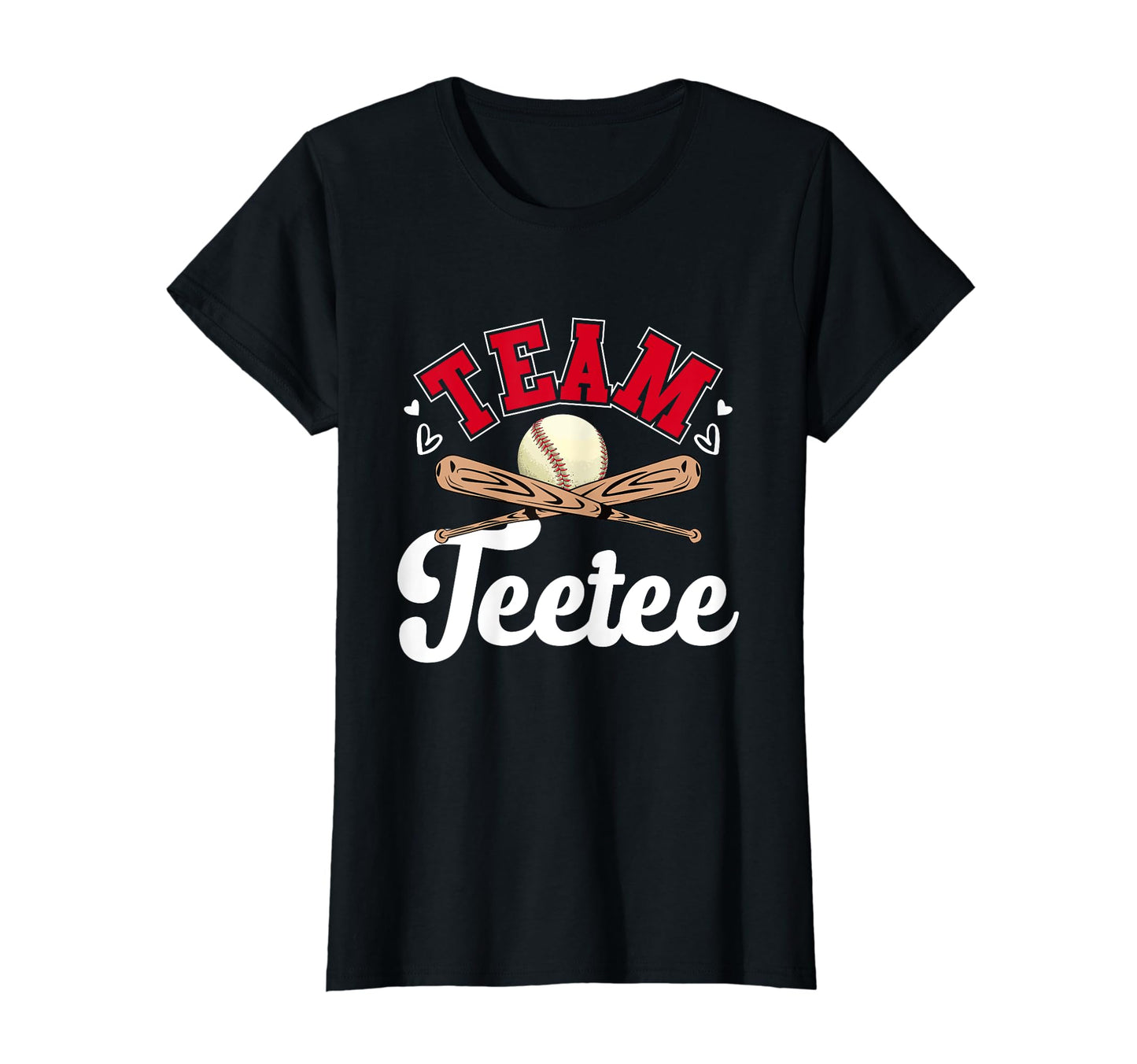Team Teetee Mothers Day Baseball Softball T-Shirt - Graphic Print Unisex - T-Shirt, Sweatshirt, Hoodie