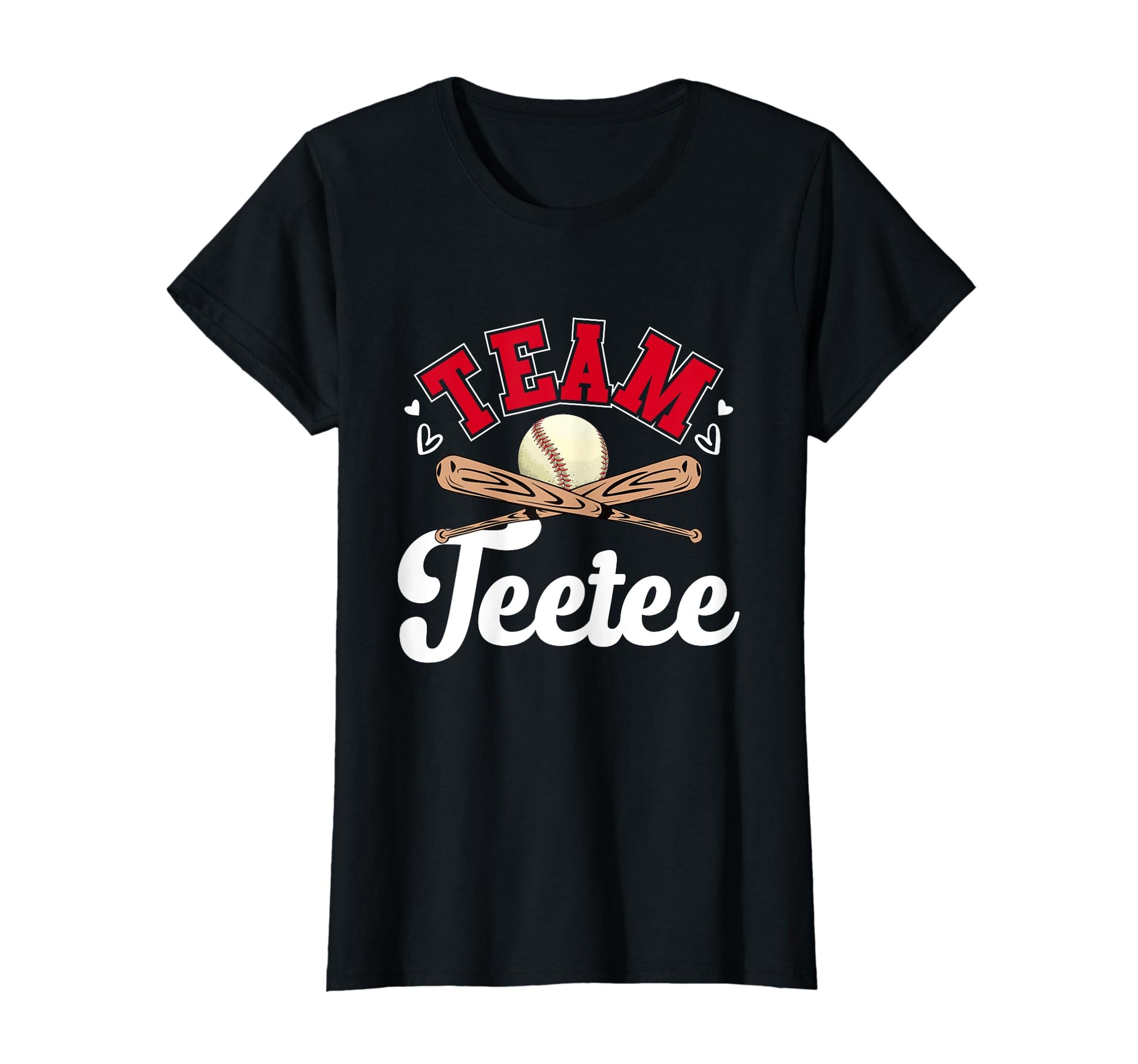 Team Teetee Mothers Day Baseball Softball T-Shirt - Graphic Print Unisex - T-Shirt, Sweatshirt, Hoodie
