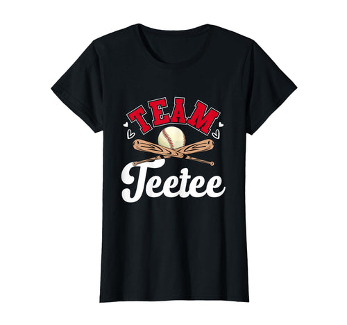 Team Teetee Mothers Day Baseball Softball T-Shirt - Graphic Print Unisex - T-Shirt, Sweatshirt, Hoodie
