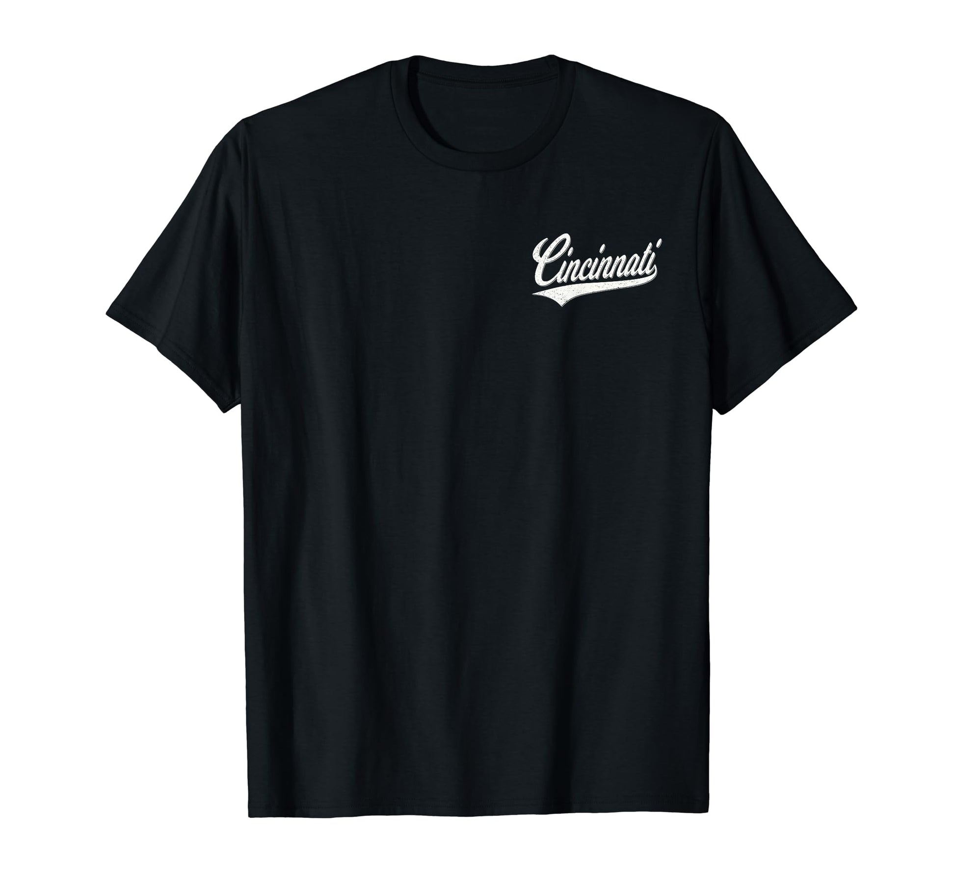 Cincinnati Ohio Varsity Script Sports T-Shirt - Graphic Print Men Women - T-Shirt, Sweatshirt, Hoodie