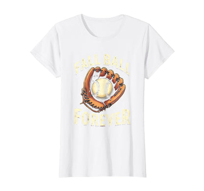 Fall Ball Forever Baseball T-Shirt - Unique Graphic for Adults - T-Shirt, Sweatshirt, Hoodie